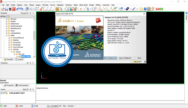 Geovia Surpac v6.6.2 x64 Full Patch Free Gratis