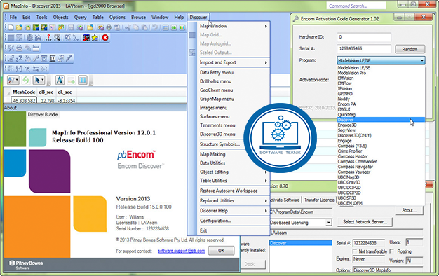 Software MapInfo v12.01 + Discover 2013 Lengkap Patch
