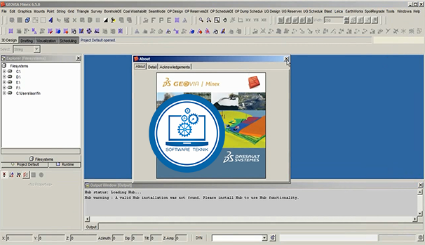 Software GEOVIA Minex v6.5 Lengkap Patch Free Gratis