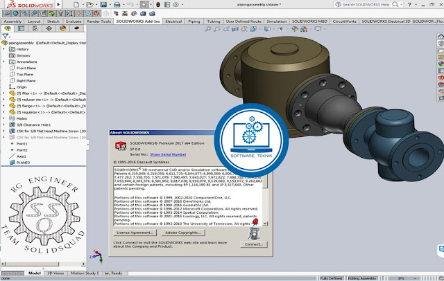Download SolidWorks Premium v2017 SP0 x64 Full Patch Activator Free Gratis