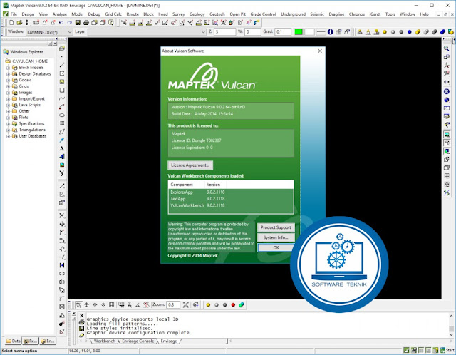 Download Maptek Vulcan v9.02 x64 Lengkap Patch License