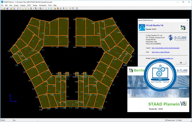 Download Bentley STAAD PlanWin V8i v14.0.5 Free Full Version