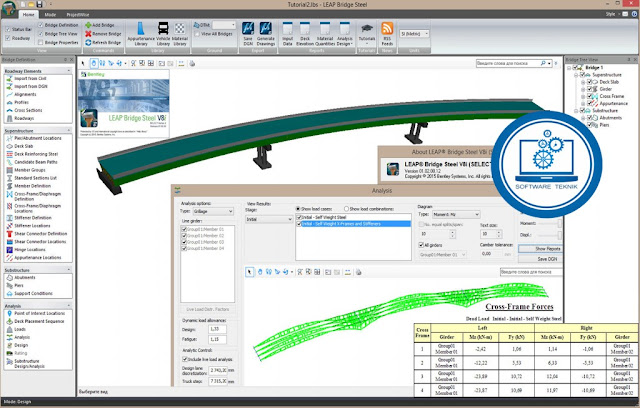 Download Bentley LEAP Bridge Steel V8i SS2 01 Free Full Version