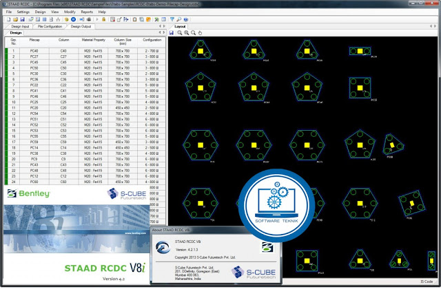 Download Bentley STAAD RCDC V8i.04.02.01.03 Free Full Version