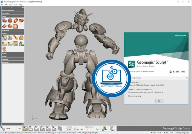 Download 3D Systems Geomagic Sculpt 2017.0.84 Free
