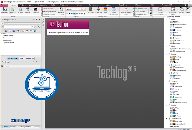 Download Schlumberger Techlog v2015.31 x64 Free Full Version