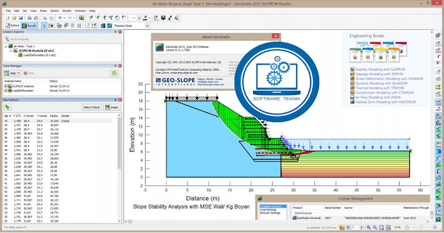 Download GEOSLOPE GeoStudio v8.11 Free Full Version
