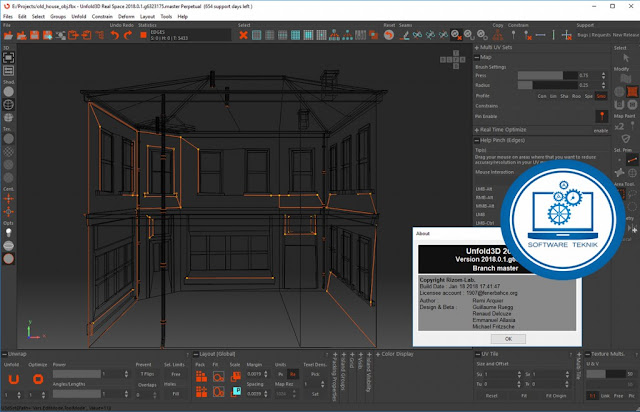 Download Rizom Lab Unfold 3D 2018.1 Full Version
