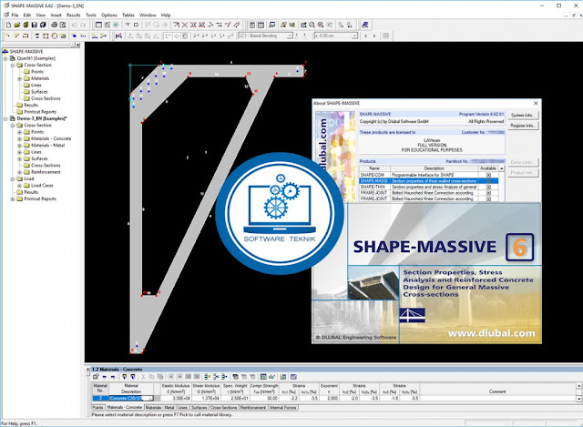 Dlubal SHAPE-MASSIVE v6.62 Free Download