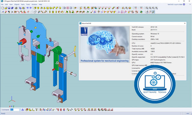 VariCAD 2018 v1.03 Free Download With Keygen