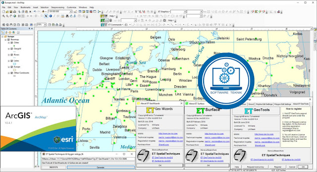 Download ET SpatialTechniques v11.3 for ArcGIS 10.4
