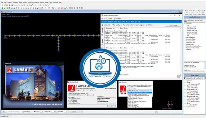 LARSA 4D v8.00.8101 Free Download