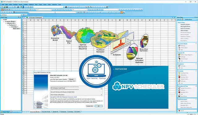 Download Datamine NPV Scheduler v4.29.46.0 Free Full Licensi