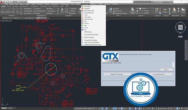 Download GTX ,GisRaster CAD PLUS 2019 Free Full Version