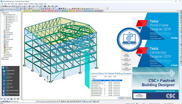 Trimble Tekla Portal Frame Connection Designer v2019 Free Download
