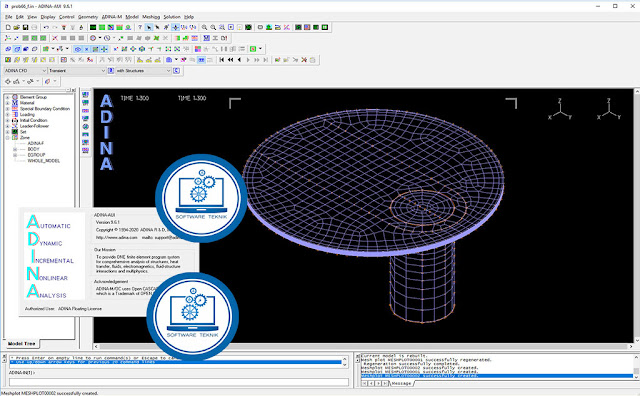 ADINA v9.6.1 x64 Free Download
