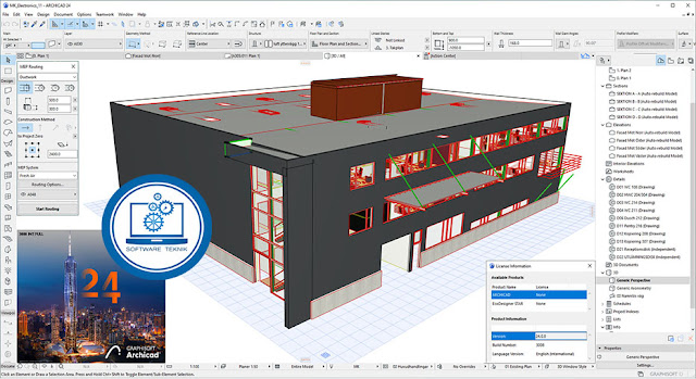 Graphisoft Archicad 24 build 3008 Free Download