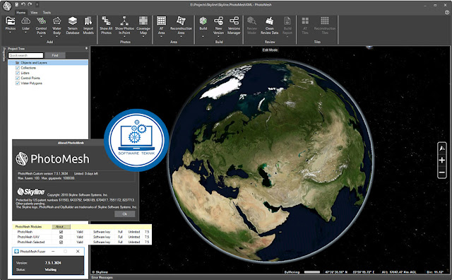 Skyline PhotoMesh v7.5.1 Free Download