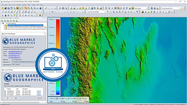 Download Blue Marble Global Mapper v22.0