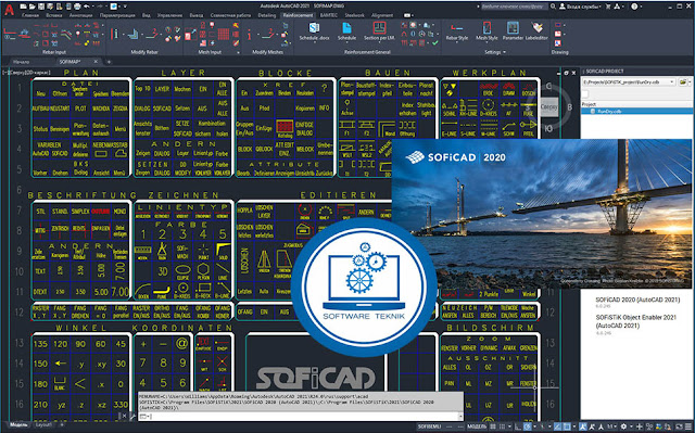 SOFiSTiK SOFiCAD 2020 SP 2020-6 Free Download