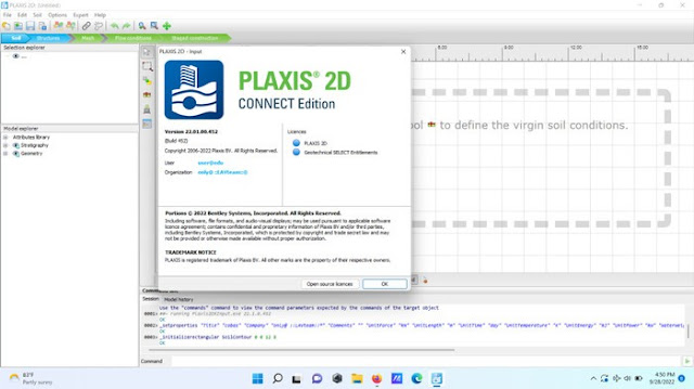 Bentley PLAXIS 3D Ultimate CONNECT Edition Update 22