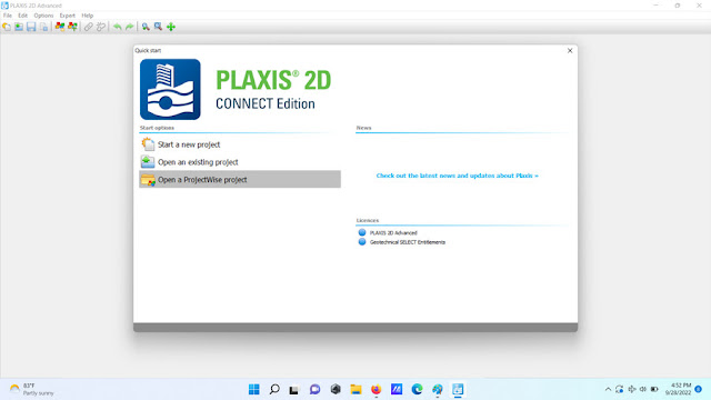 Bentley PLAXIS 2D Ultimate v22 update 1 v22.01.00.452 Bentley PLAXIS 2D Ultimate v22 update 1 v22.01.00.452