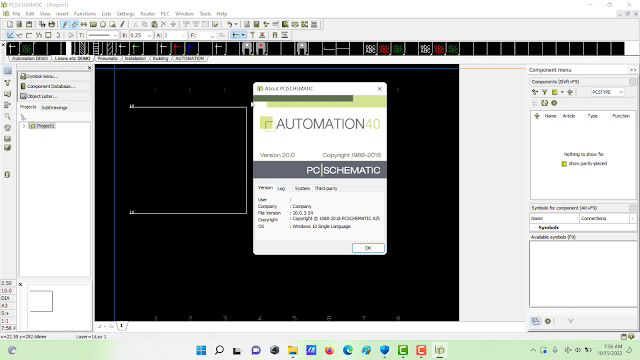 PC SCHEMATIC Automation 40 v20.0.3.54