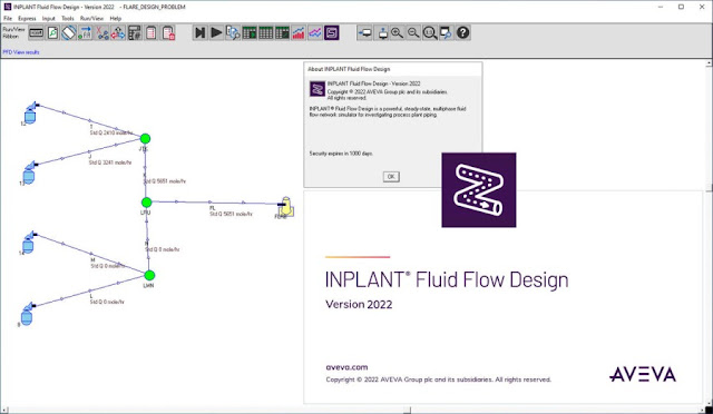 AVEVA INPLANT Fluid Flow Design 2022