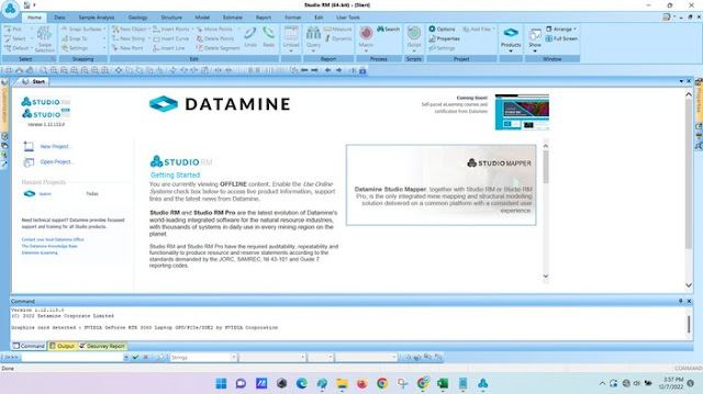 Datamine Studio RM v1.13.202.0 New Update 2023 Datamine Studio RM v1.13.202.0 New Update 2023