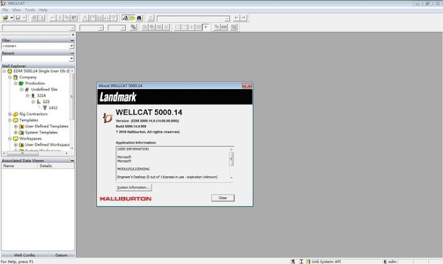 Halliburton Landmark Engineer’s Desktop 2022 v17.1.10