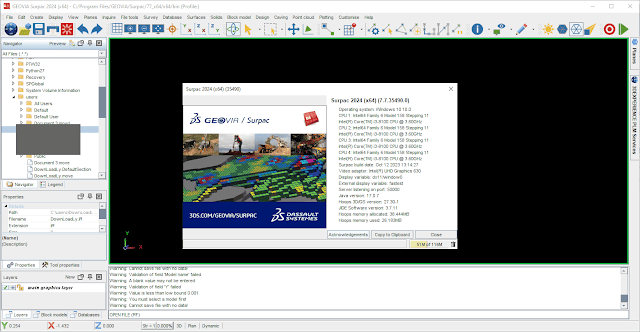 Download Geovia Surpac 2024 x64 (7.7.354) Software Tambang