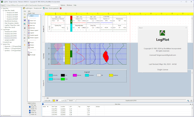 Download RockWare LogPlot 2024.3.6 Full Crack