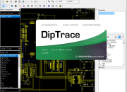 DipTrace 5.3.0 Software Desain PCB dan Schematic Elektronik